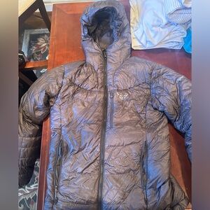 Dynafit black down jacket